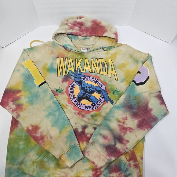 Marvel Wakanda Tie-Dye Hoodie - Multicolor - Picture 5 of 11